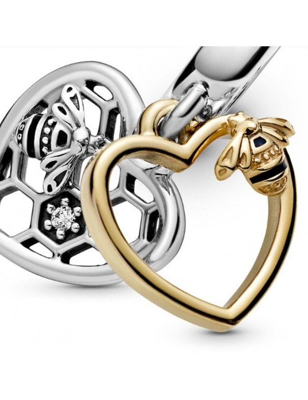 Charm Pandora Corazón y Abejas 768838C01