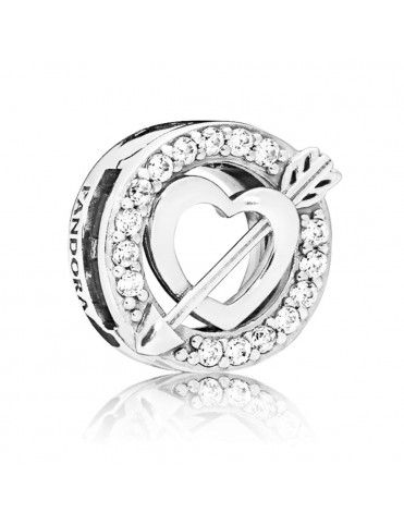 Charm Reflexion Corazón y Flecha 797793CZ