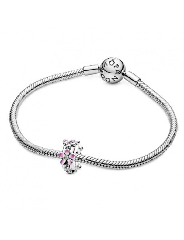 Clip Pandora Margaritas Rosas 798809C01