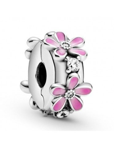 Clip Pandora Margaritas Rosas 798809C01