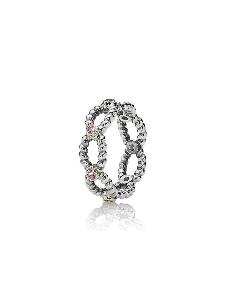 ANILLO SORTIJA PANDORA PLATA 190603PSA-52
