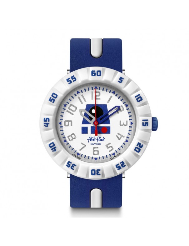 Reloj Flik Flak Star Wars R2D2 FFLP006