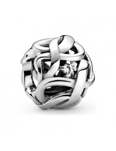 Charm Pandora Infinito Trenzado Brillante 798824C01