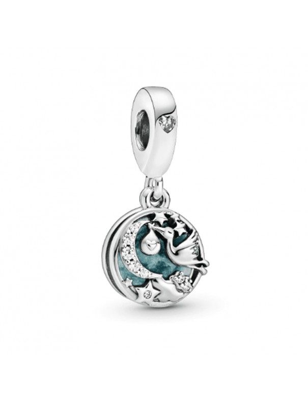 Charm Pandora Cigüeña Estrellas Brillantes 798895C01