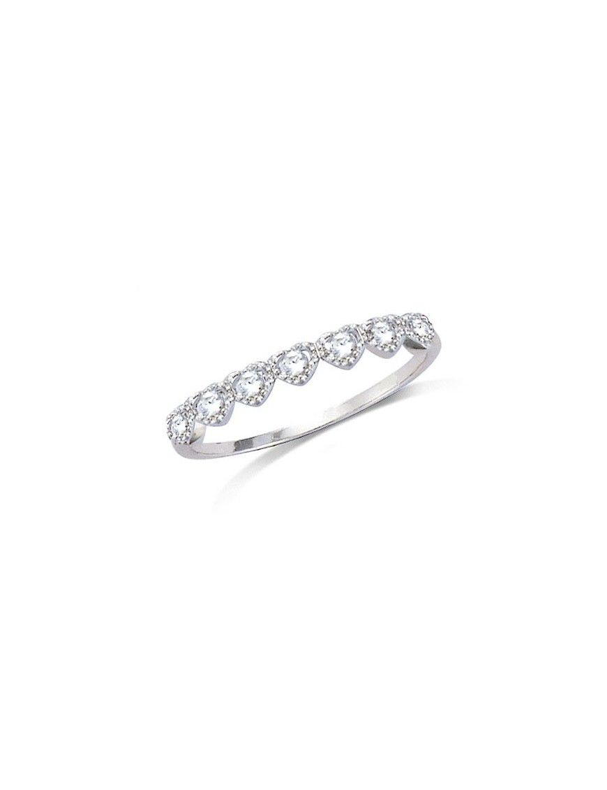 Anillo Plata Mujer Corazones 11ER057CZ