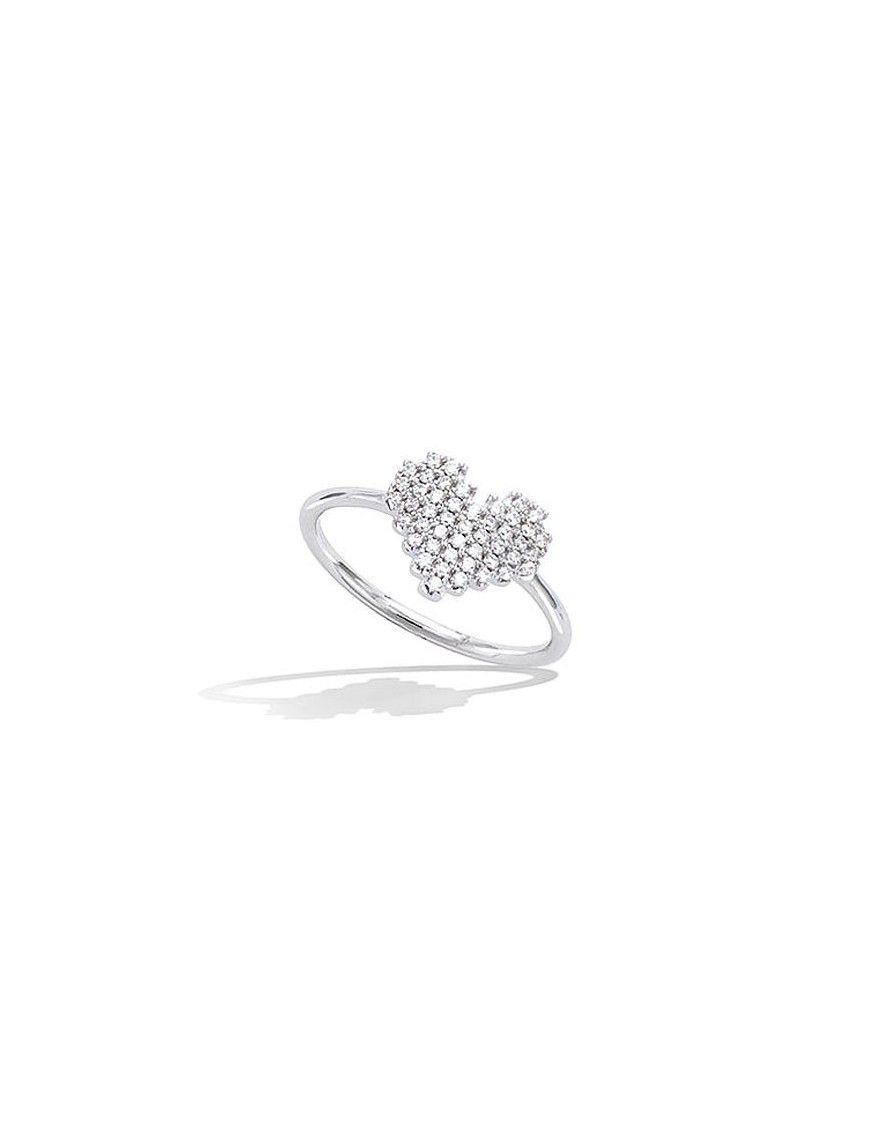 Anillo plata corazón de circonitas 11EW0760CZ