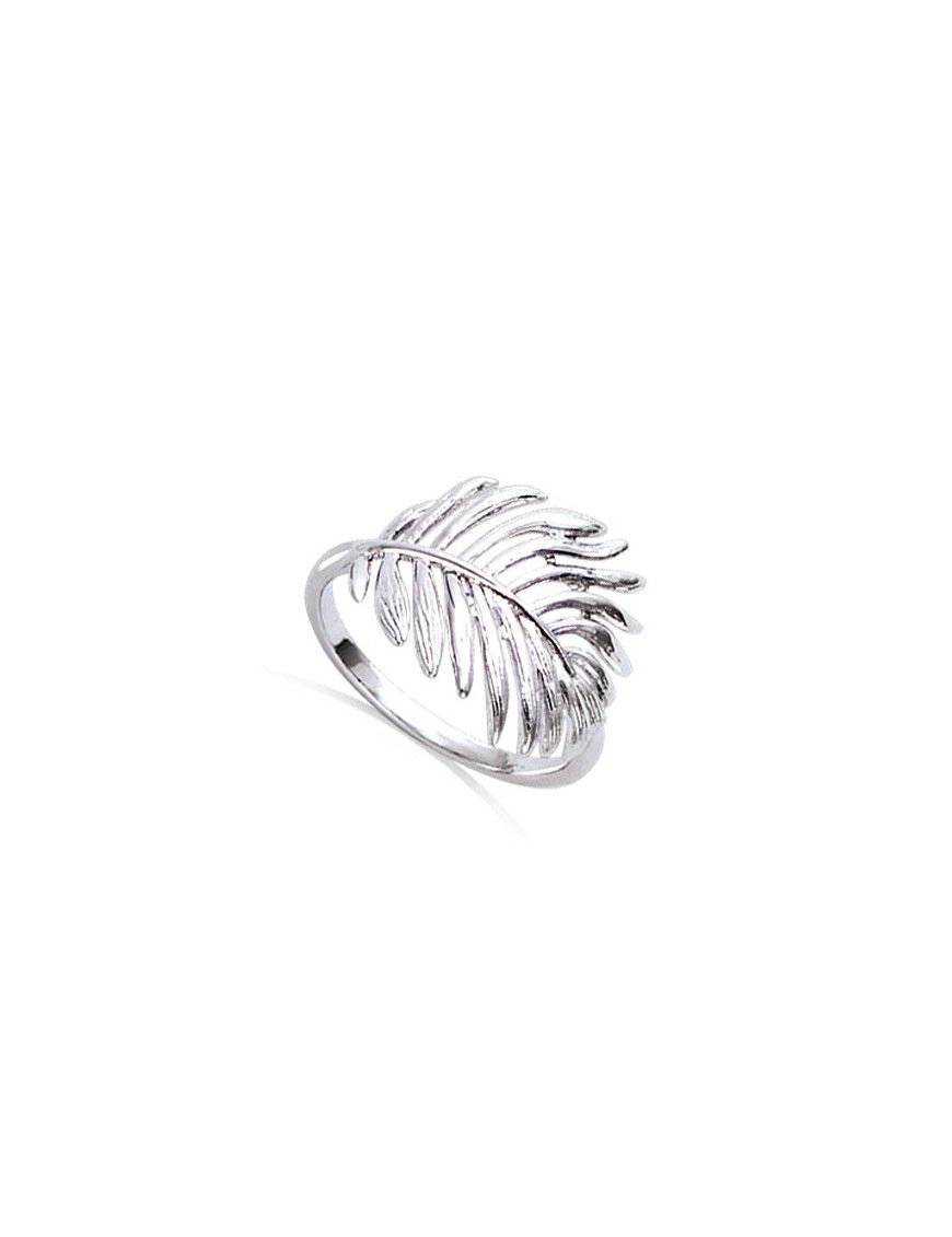 Anillo plata pluma 11EX1040