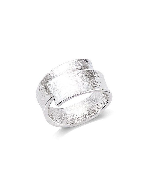 Anillo cruzado plata 11HV0380