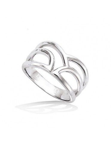 Anillo plata hilo cruzado 11HV0690