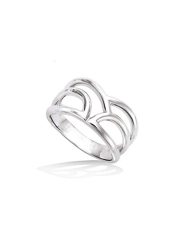 Anillo plata hilo cruzado 11HV0690