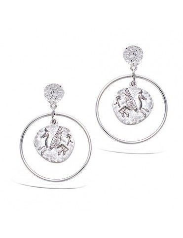 Pendientes plata aro 21EX0920