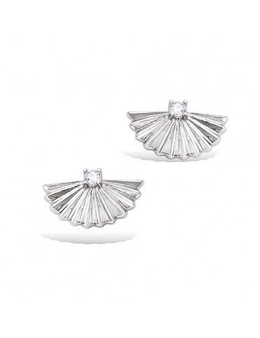 Pendientes plata abanico 21HW0990CZ