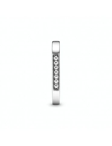 Anillo Pandora en plata de ley Barra Brillante 199041C01-54