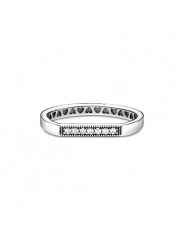 Anillo Pandora en plata de ley Barra Brillante 199041C01-54