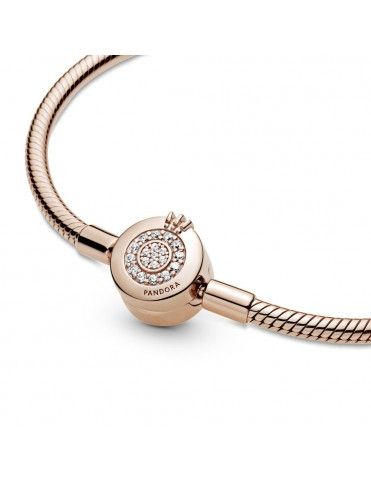 Pulsera Pandora Moments  Rose Corona Brillante 589046C01-18