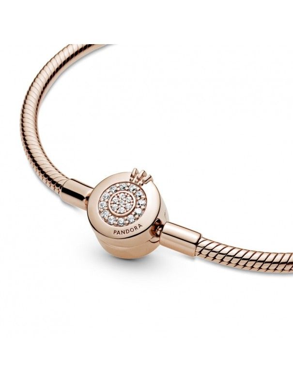Pulsera Pandora Moments  Rose Corona Brillante 589046C01-18