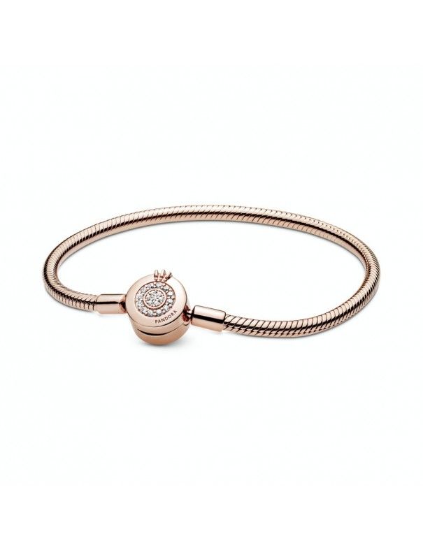 Pulsera Pandora Moments  Rose Corona Brillante 589046C01-18