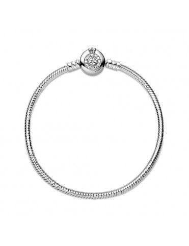 Pulsera Pandora Moments en plata de ley Corona Brillante 599046C01-19
