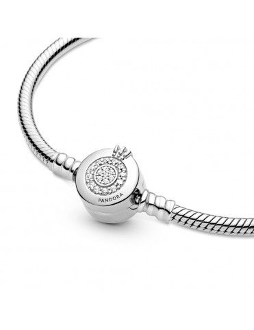 Pulsera Pandora Moments en plata de ley Corona Brillante 599046C01-19