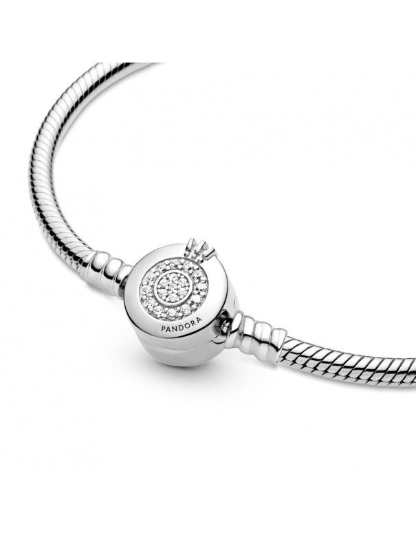 Pulsera Pandora Moments en plata de ley Corona Brillante 599046C01-19