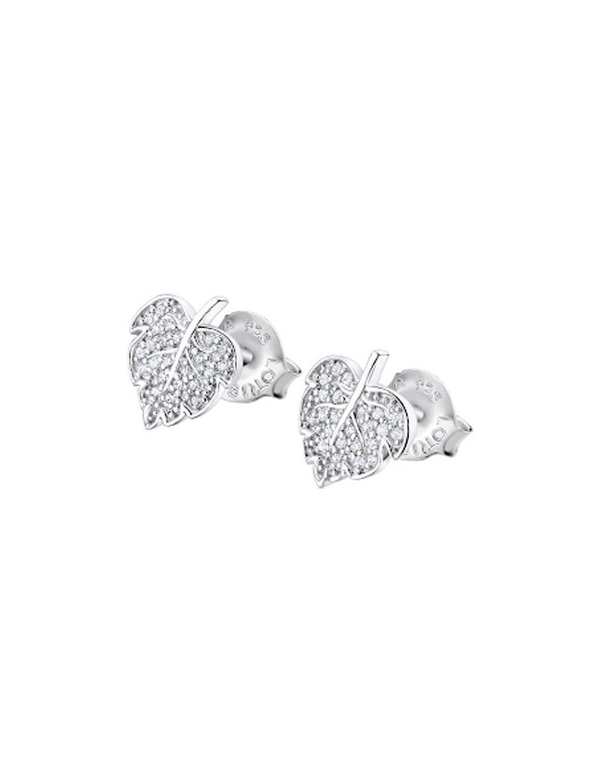 Pendientes Lotus Silver hoja LP3017-4/1