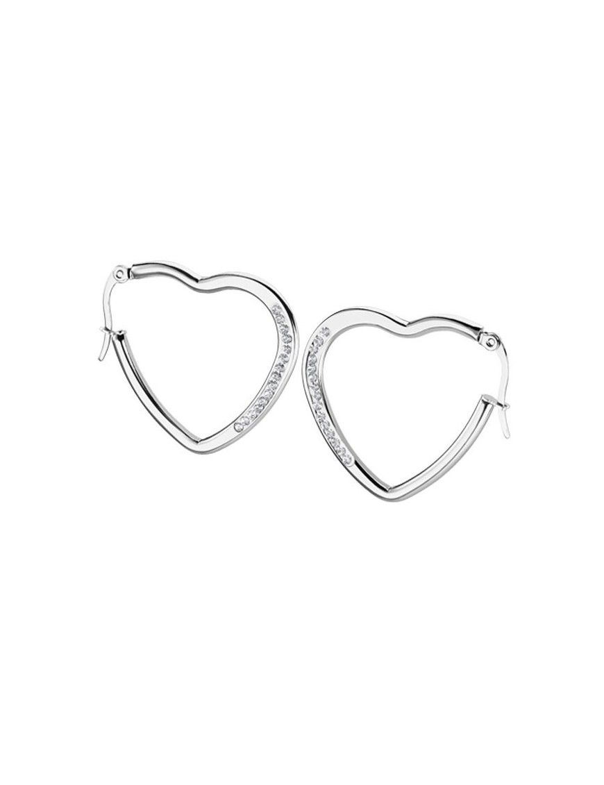 Pendientes Lotus Style aro corazón LS1954-4/1