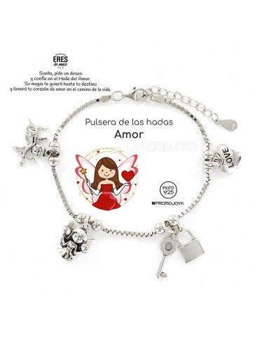 Pulsera de plata Hada del Amor 9109389