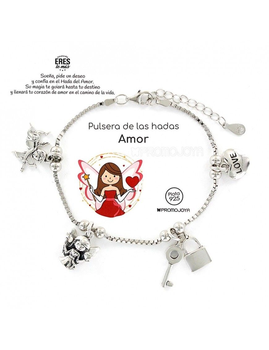 Pulsera de plata Hada del Amor 9109389