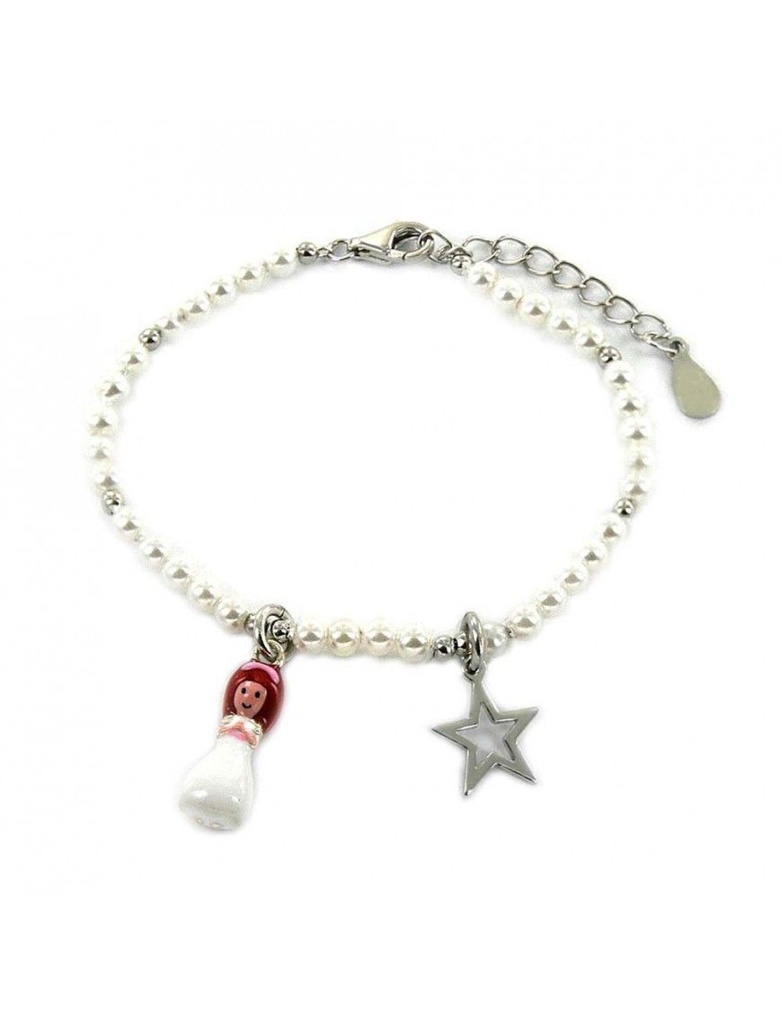 Pulsera de plata Primera Comunión 9110184