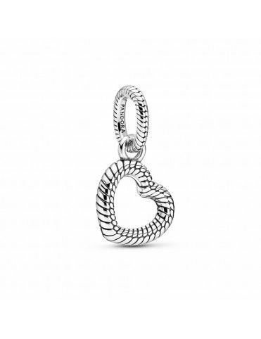 Colgante Pandora Cadena de Serpiente y Corazón Abierto 399094C00