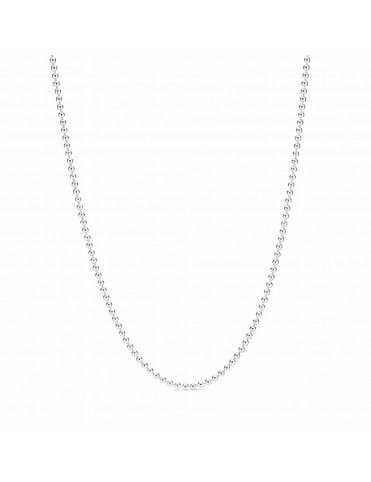 Collar Pandora en plata de ley Esfera Pulida 399104C00-60