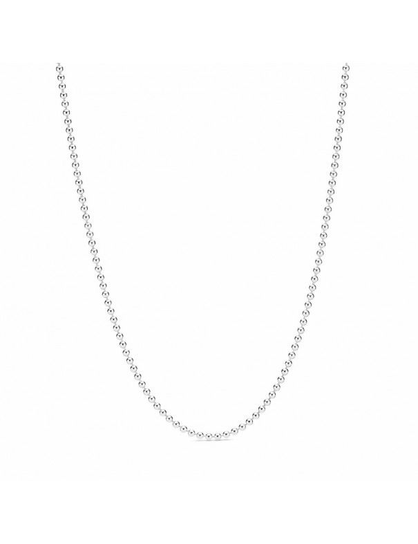 Collar Pandora en plata de ley Esfera Pulida 399104C00-60
