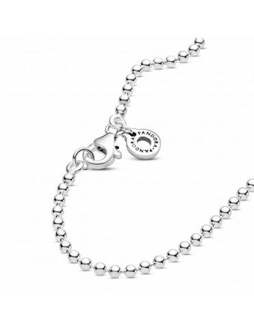 Collar Pandora en plata de ley Esfera Pulida 399104C00-60