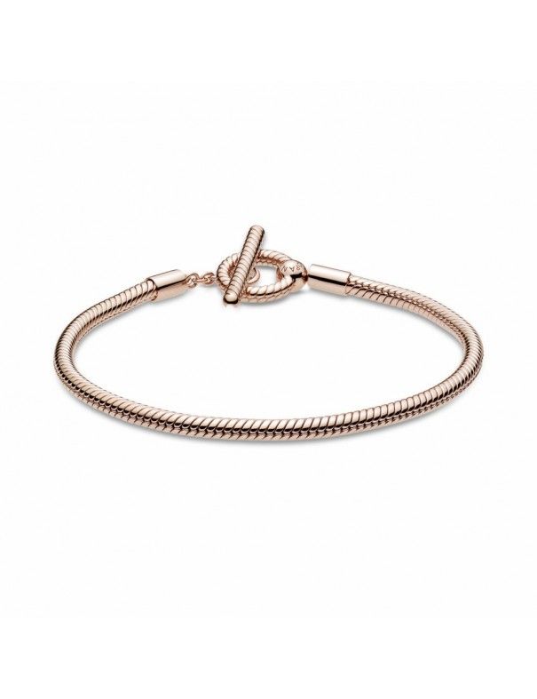 Pulsera Moments Pandora Rose Cadena Serpiente cierre T 589087C00-18