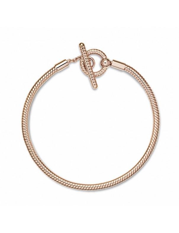 Pulsera Moments Pandora Rose Cadena Serpiente cierre T 589087C00-18