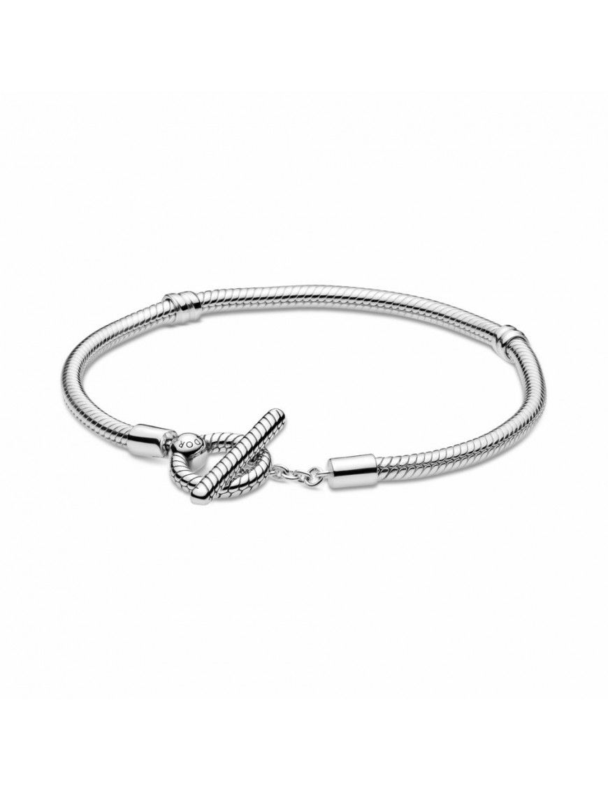 Pulsera Pandora Moments Cadena Serpiente cierre T 599082C00-17