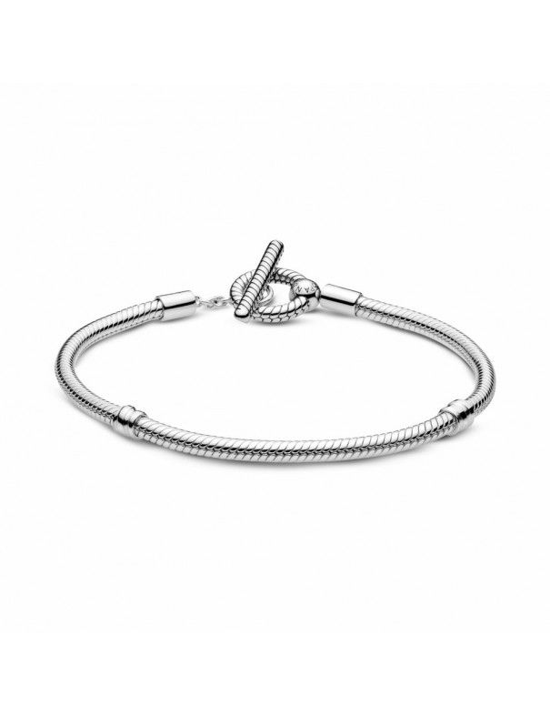 Pulsera Pandora Moments Cadena Serpiente cierre T 599082C00-17