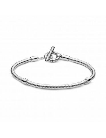 Pulsera Pandora Moments Cadena Serpiente cierre T 599082C00-19