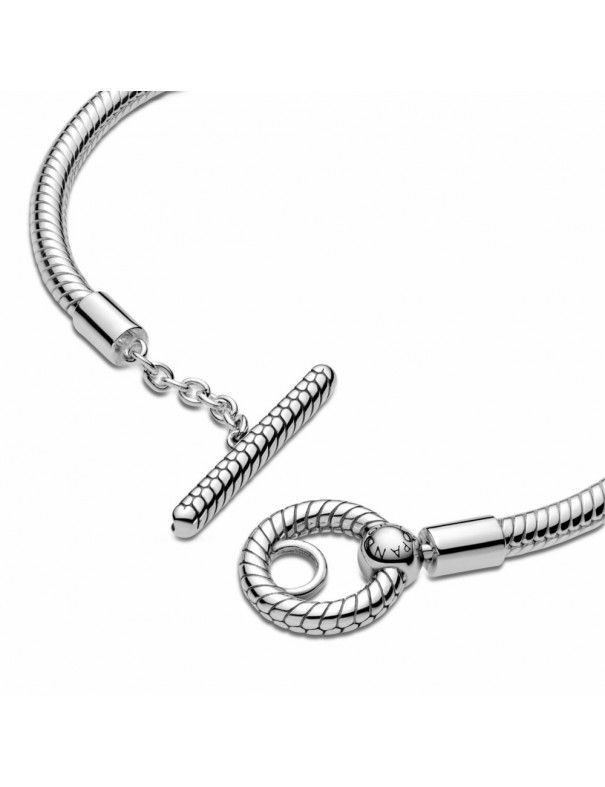 Pulsera Pandora Moments Cadena Serpiente cierre T 599082C00-19