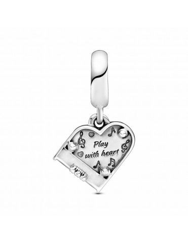 Charm Pandora colgante en plata de ley Piano 799101C01