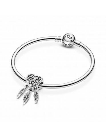 Charm Pandora Atrapasueños Corazón filigrana y Plumas 799107C00