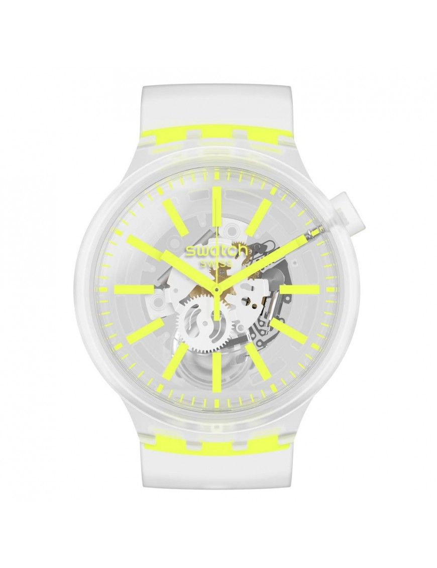 Reloj Swatch Yellow In Jelly unisex SO27E103