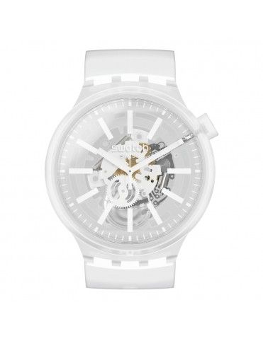 Reloj Swatch White In Jelly unisex SO27E106