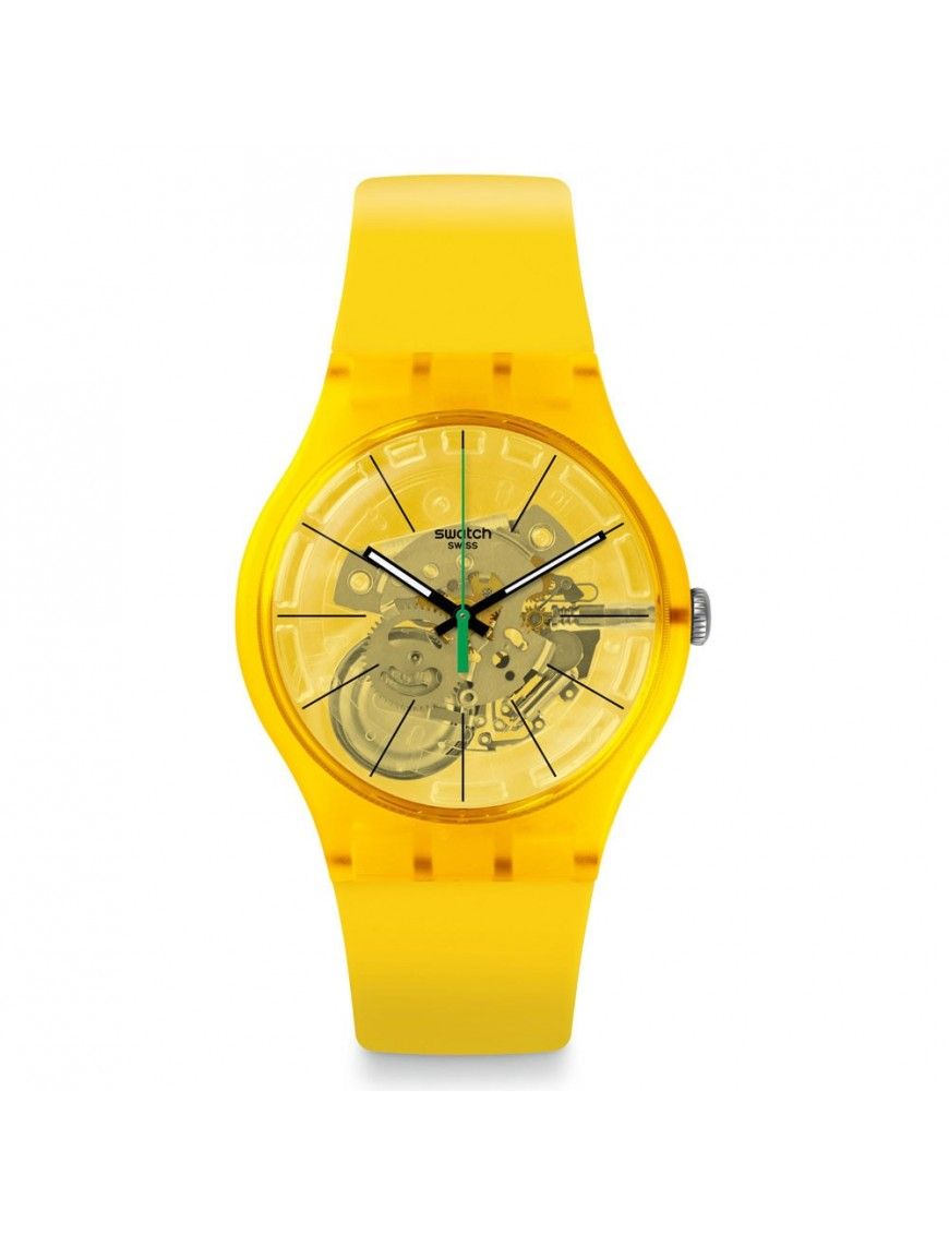 Reloj Swatch Bio Lemon unisex SUOJ108