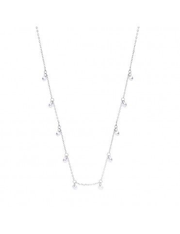Collar Lotus Silver con circonitas LP3002-1/1