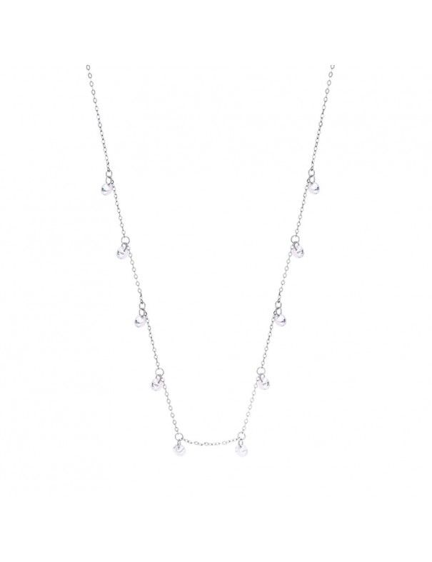 Collar Lotus Silver con circonitas LP3002-1/1