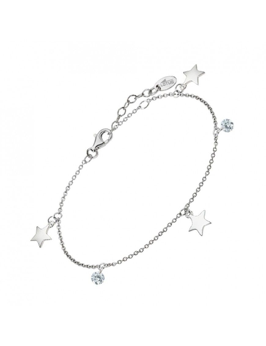 Pulsera Lotus Silver con estrellas LP3007-2/1