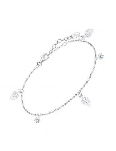 Pulsera Lotus Silver con plumas LP3008-2/1