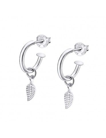 Pendientes Lotus Silver con plumas LP3008-4/1