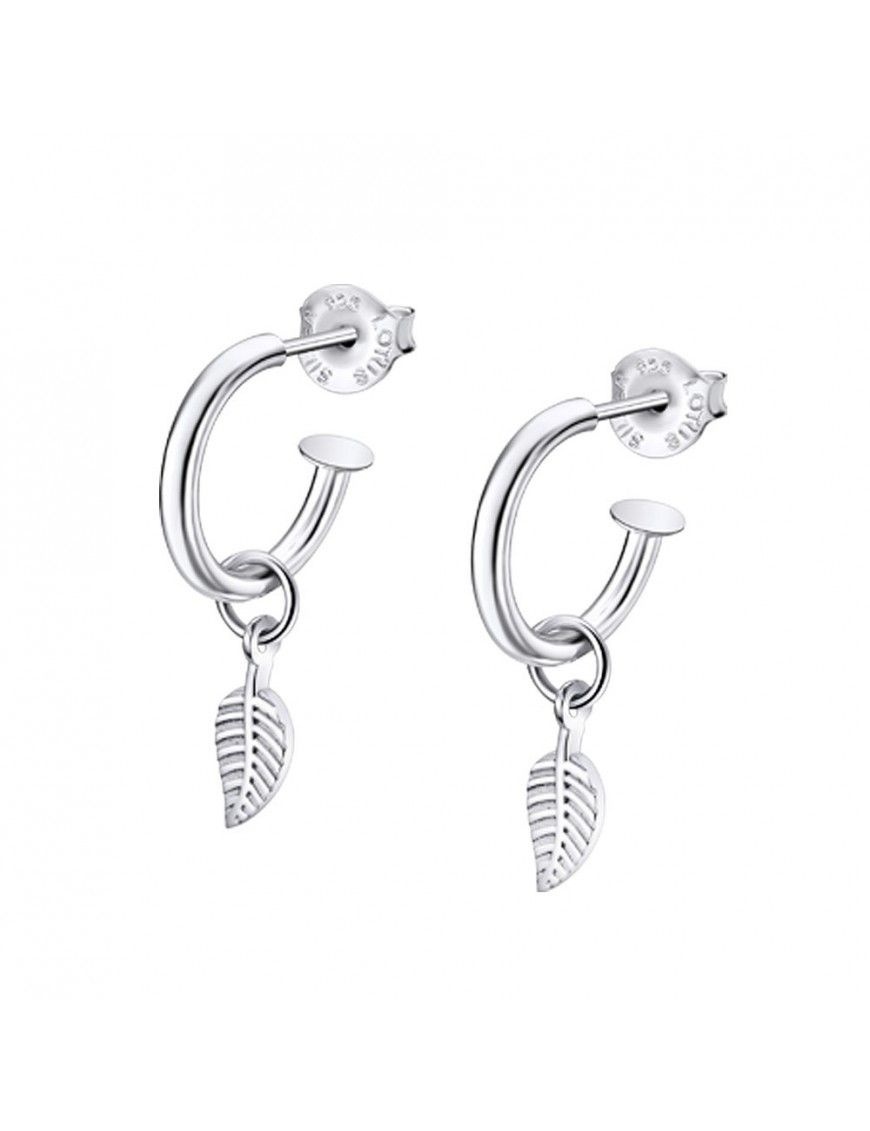 Pendientes Lotus Silver con plumas LP3008-4/1